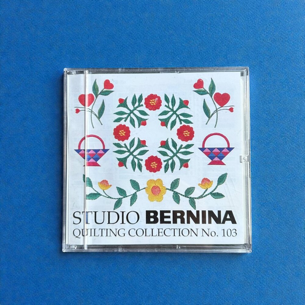 Studio BERNINA Embroidery Designs Card #103 for Deco Brother Baby Lock White